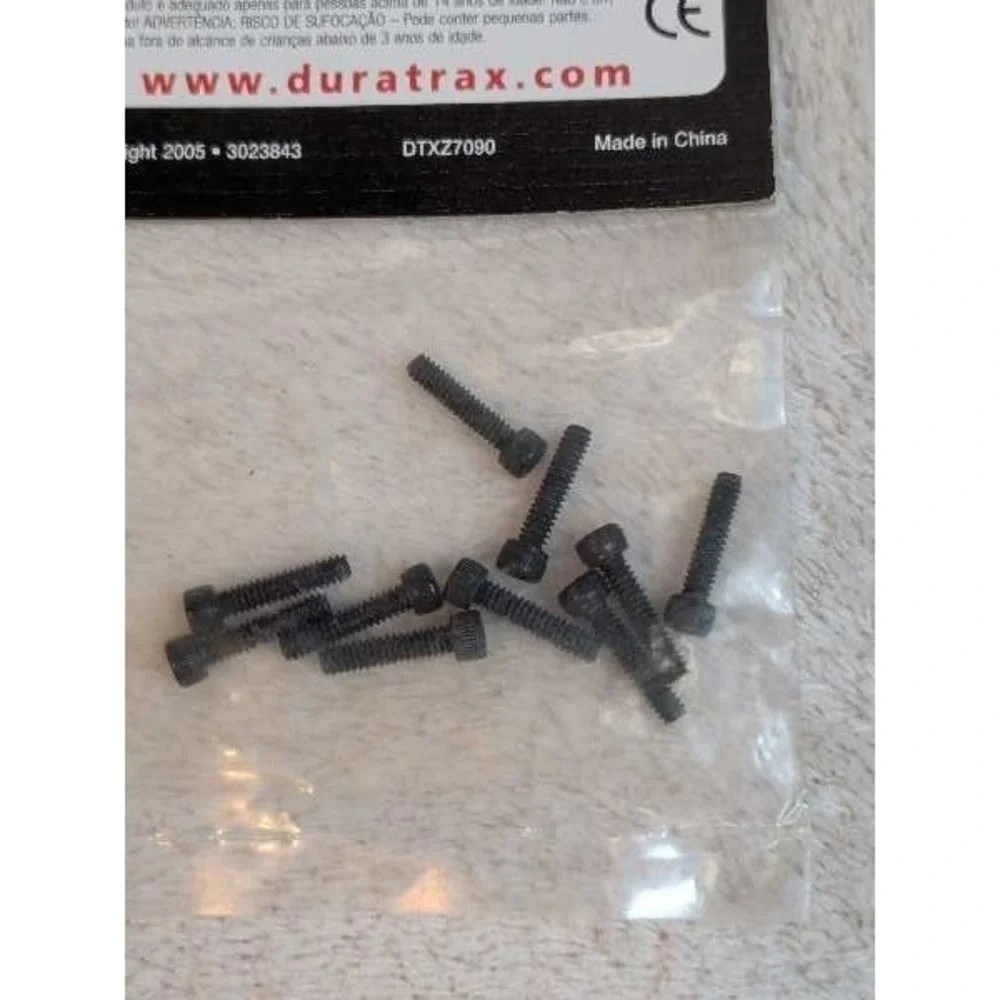 Duratrax DTXC8636 Screw 4-40 x 1/2 Cap Screws (10) RC Parts